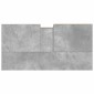 vidaXL Ντουλάπι Μπάνιου Γκρι Σκυροδέματος 65x33x60 εκ. Επεξ. Ξύλο