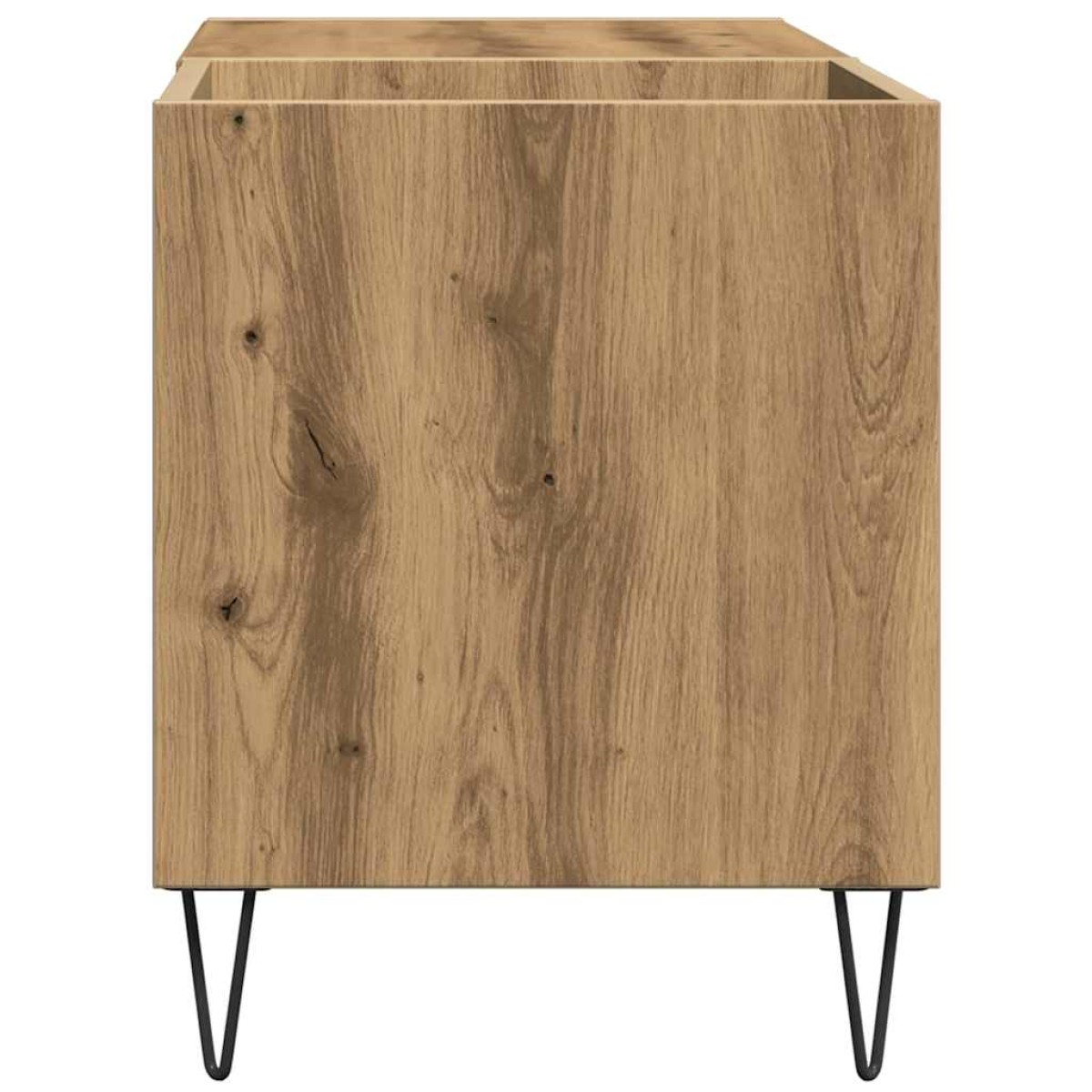 vidaXL Δισκοθήκη Δρυς τεχνίτης 84,5x38x48 εκ. από Επεξεργασμένο Ξύλο