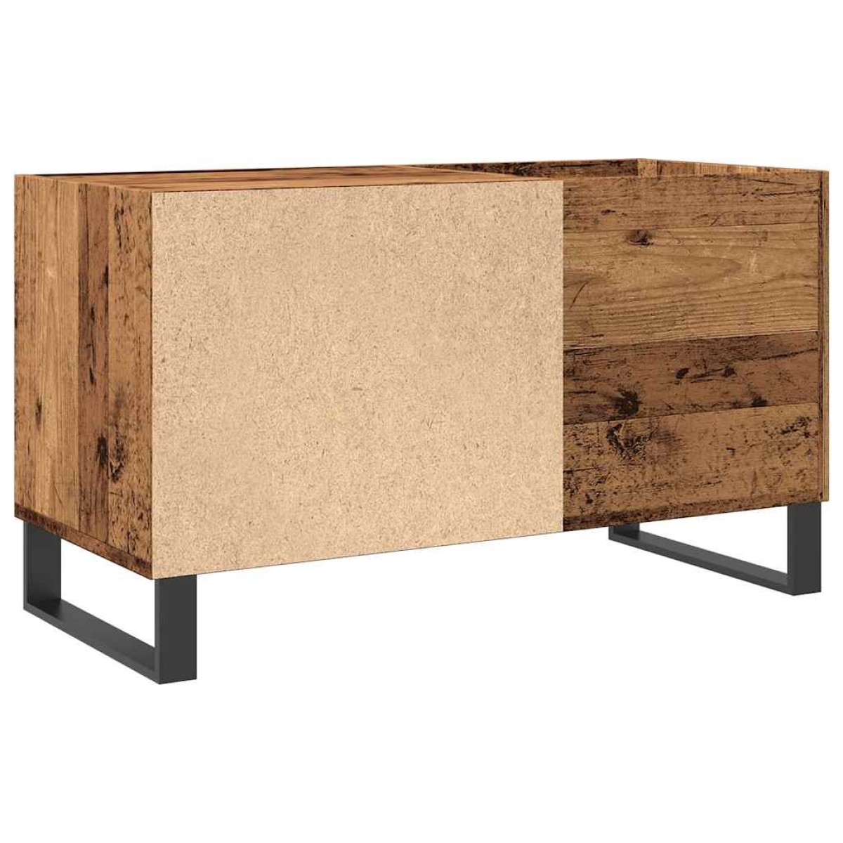 vidaXL Δισκοθήκη Παλιό Ξύλο 84,5 x 38 x 48 εκ. από Επεξεργασμένο Ξύλο
