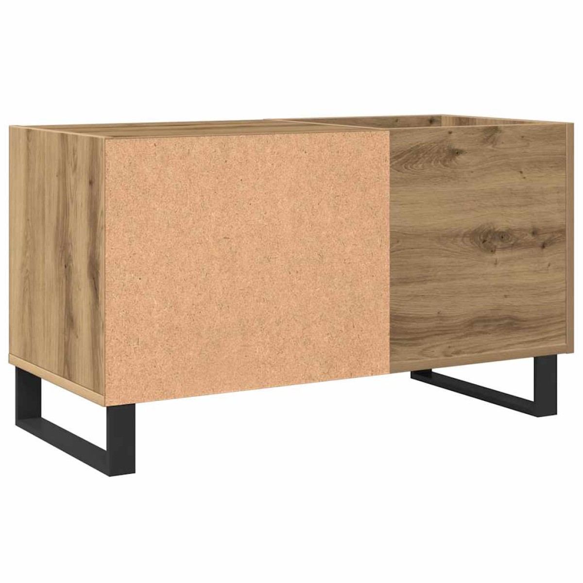 vidaXL Δισκοθήκη Δρυς τεχνίτης 84,5x38x48 εκ. από Επεξεργασμένο Ξύλο