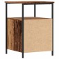 vidaXL Κομοδίνο παλιό ξύλο 34x35,5x50 cm Κατασκευασμένο ξύλο