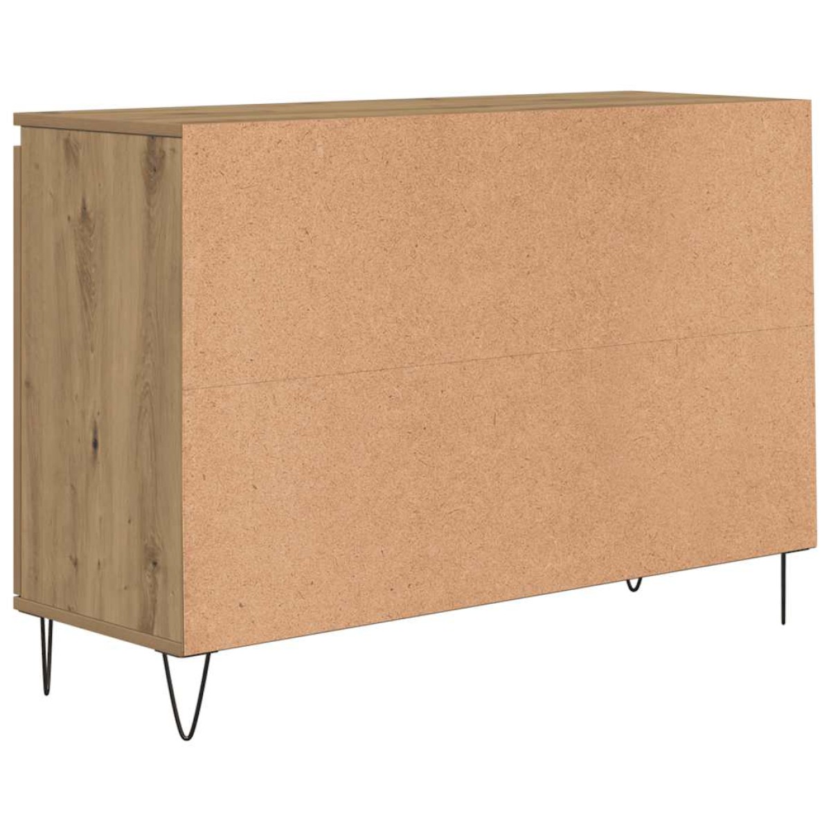 vidaXL Μπουφές Δρυς τεχνίτης 101,5 x 35 x 70 εκ. από Επεξεργασμένο Ξύλο