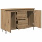 vidaXL Μπουφές Δρυς τεχνίτης 101,5 x 35 x 70 εκ. από Επεξεργασμένο Ξύλο