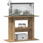 vidaXL Βάση Ενυδρείου Artisan Δρυς 80x35x60 εκ. από Τεχνητό Ξύλο