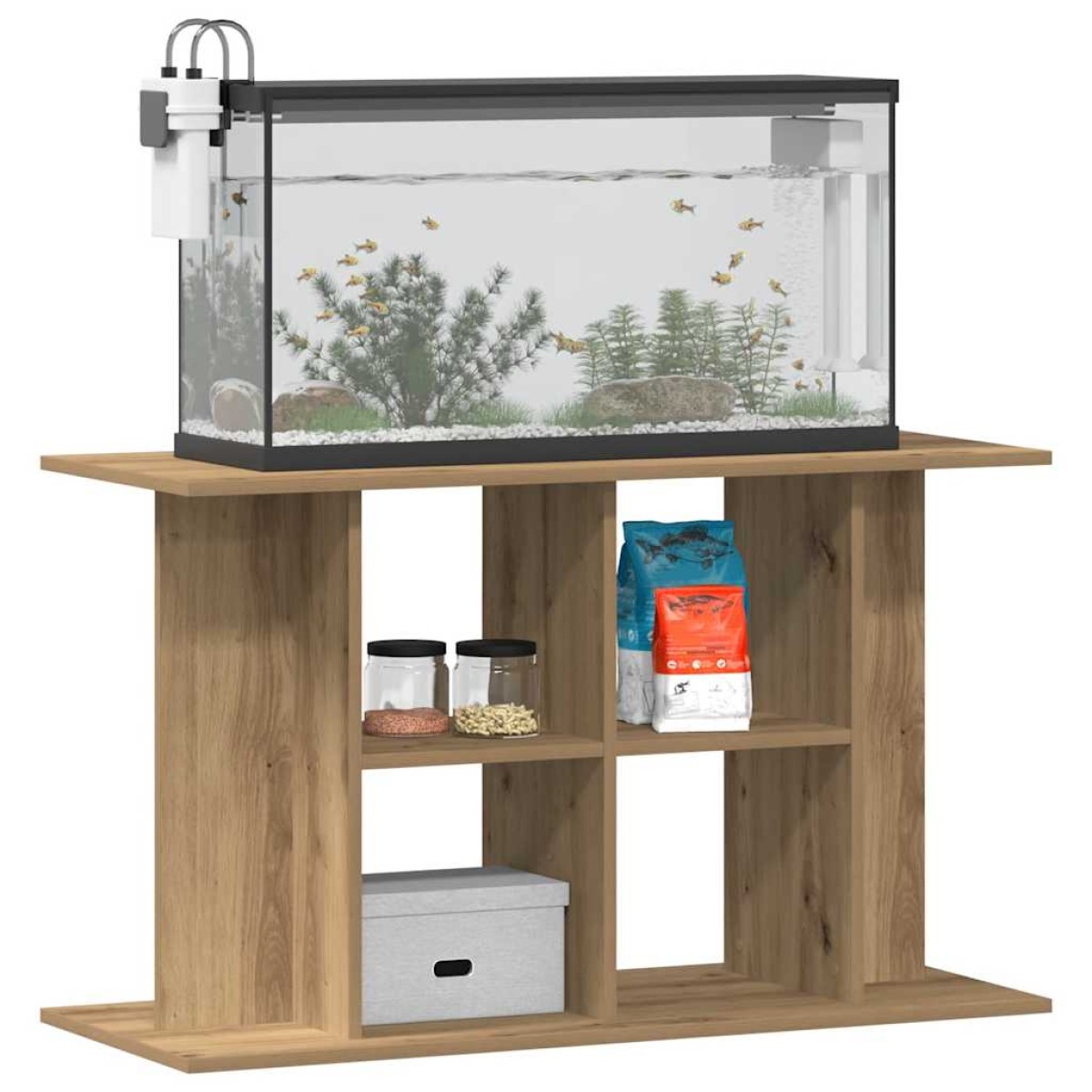 vidaXL Βάση Ενυδρείου Artisan Δρυς 100x40x60 εκ. από Τεχνητό Ξύλο