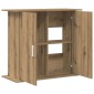 vidaXL Βάση Ενυδρείου Artisan Δρυς 81x36x73 εκ. από Τεχνητό Ξύλο