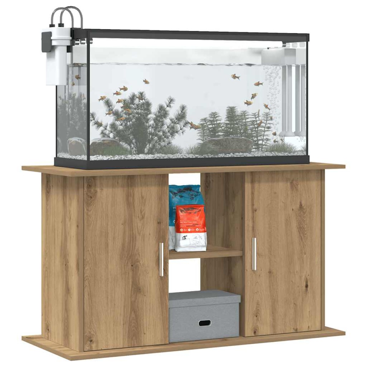 vidaXL Βάση Ενυδρείου Artisan Δρυς 101x41x58 εκ. από Τεχνητό Ξύλο