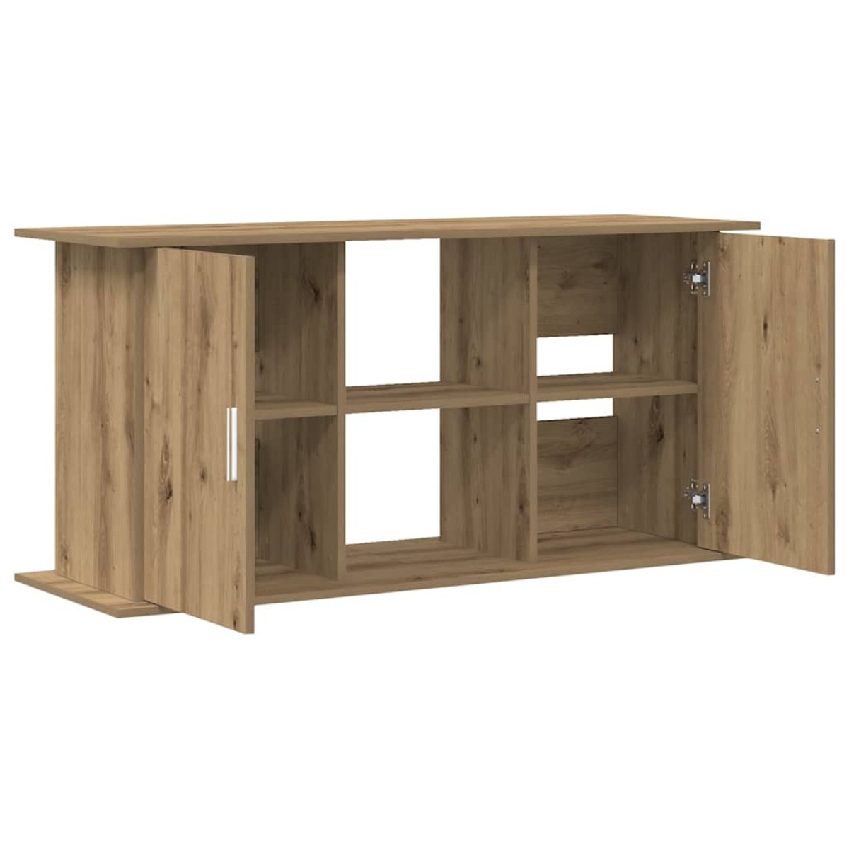 vidaXL Βάση Ενυδρείου Artisan Δρυς 121x41x58 εκ. από Τεχνητό Ξύλο