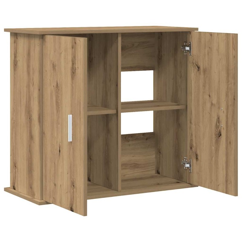vidaXL Βάση Ενυδρείου Artisan Δρυς 81x36x73 εκ. από Τεχνητό Ξύλο