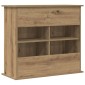vidaXL Βάση Ενυδρείου Artisan Δρυς 81x36x73 εκ. από Τεχνητό Ξύλο
