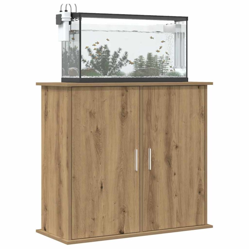 vidaXL Βάση Ενυδρείου Artisan Δρυς 81x36x73 εκ. από Τεχνητό Ξύλο