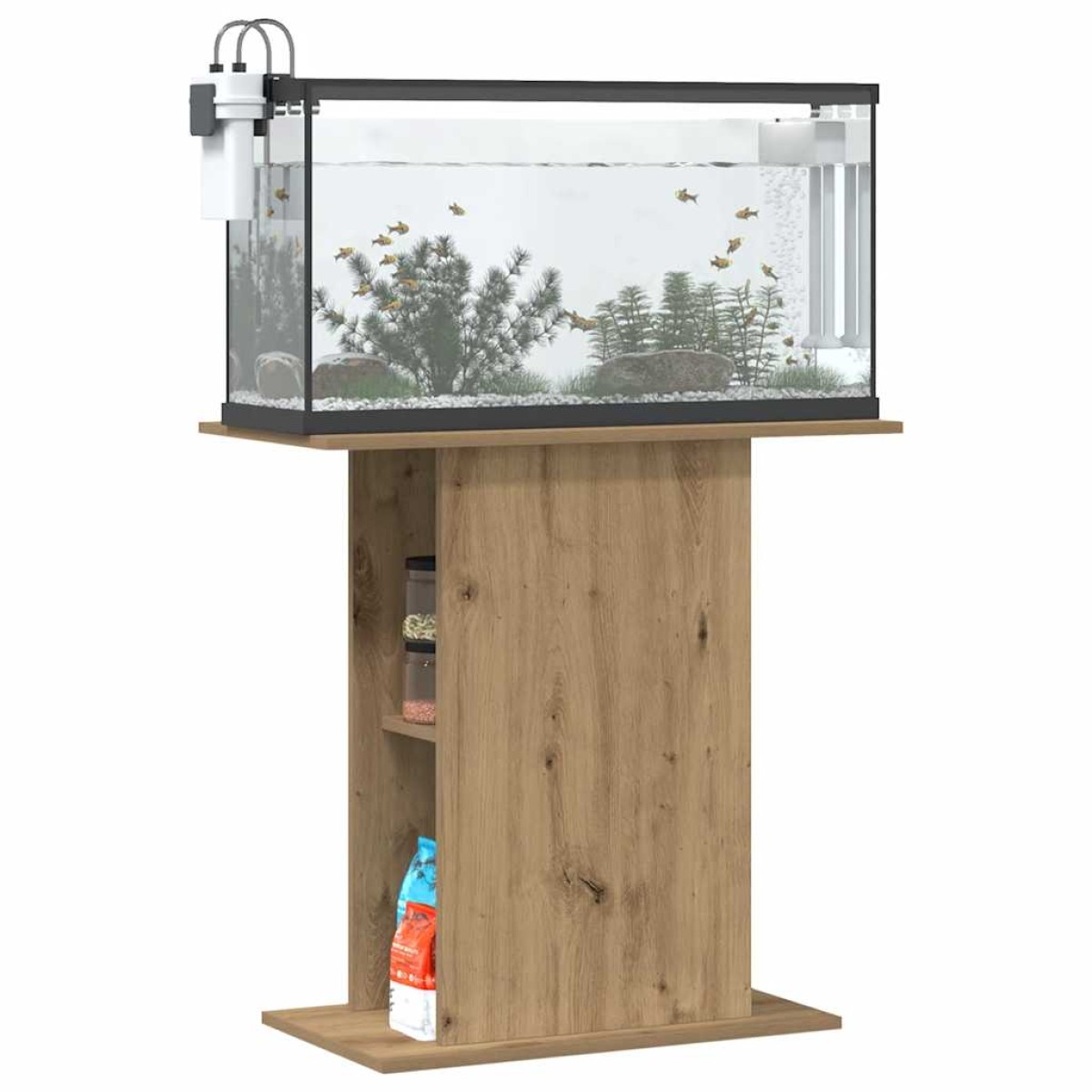vidaXL Βάση Ενυδρείου Artisan Δρυς 36x75x72,5 εκ. από Τεχνητό Ξύλο