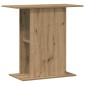 vidaXL Βάση Ενυδρείου Artisan Δρυς 36x75x72,5 εκ. από Τεχνητό Ξύλο