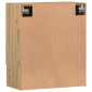 vidaXL Ντουλάπι Τοίχου τεχνίτης Δρυς 60x31x70 εκ. Επεξεργασμένο Ξύλο