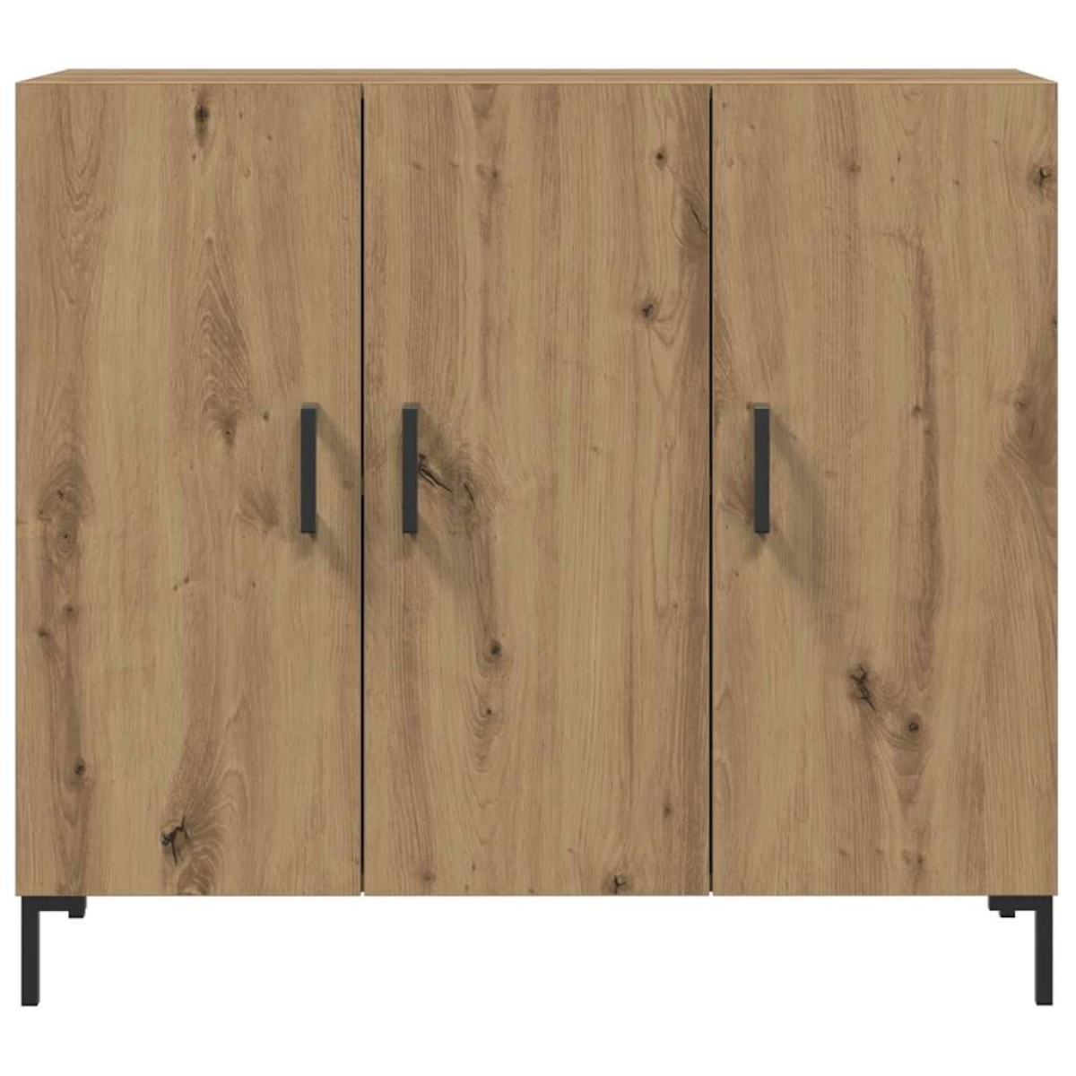 vidaXL Ντουλάπι Αρτισιανή Δρυς 90 x 34 x 80 εκ. από Επεξεργασμένο Ξύλο