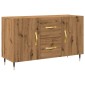vidaXL Σκευοθήκη Δρυς τεχνίτης 100x36x60 cm Κατασκευασμένο ξύλο