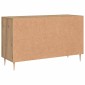 vidaXL Σκευοθήκη Δρυς τεχνίτης 100x36x60 cm Κατασκευασμένο ξύλο