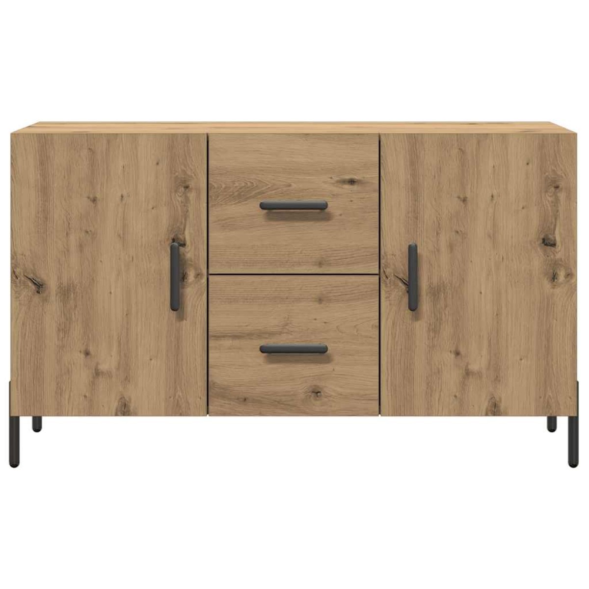 vidaXL Σκευοθήκη Δρυς τεχνίτης 100x36x60 cm Κατασκευασμένο ξύλο