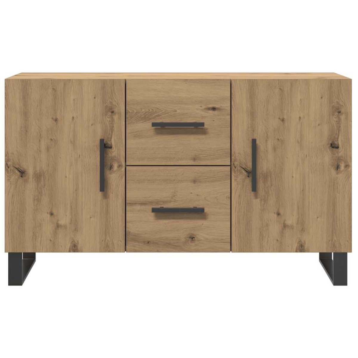 vidaXL Σκευοθήκη Δρυς τεχνίτης 100x36x60 cm Κατασκευασμένο ξύλο