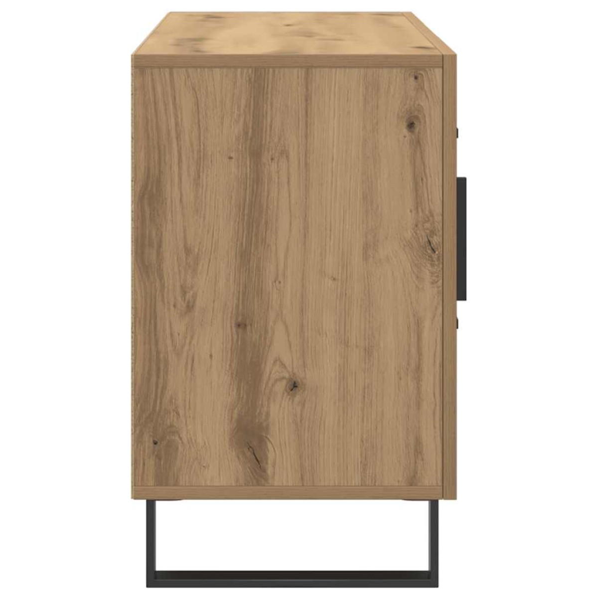 vidaXL Σκευοθήκη Δρυς τεχνίτης 100x36x60 cm Κατασκευασμένο ξύλο