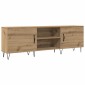 vidaXL Έπιπλο Τηλεόρασης Δρυς τεχνίτης 150x30x50 εκ. Επεξ. Ξύλο