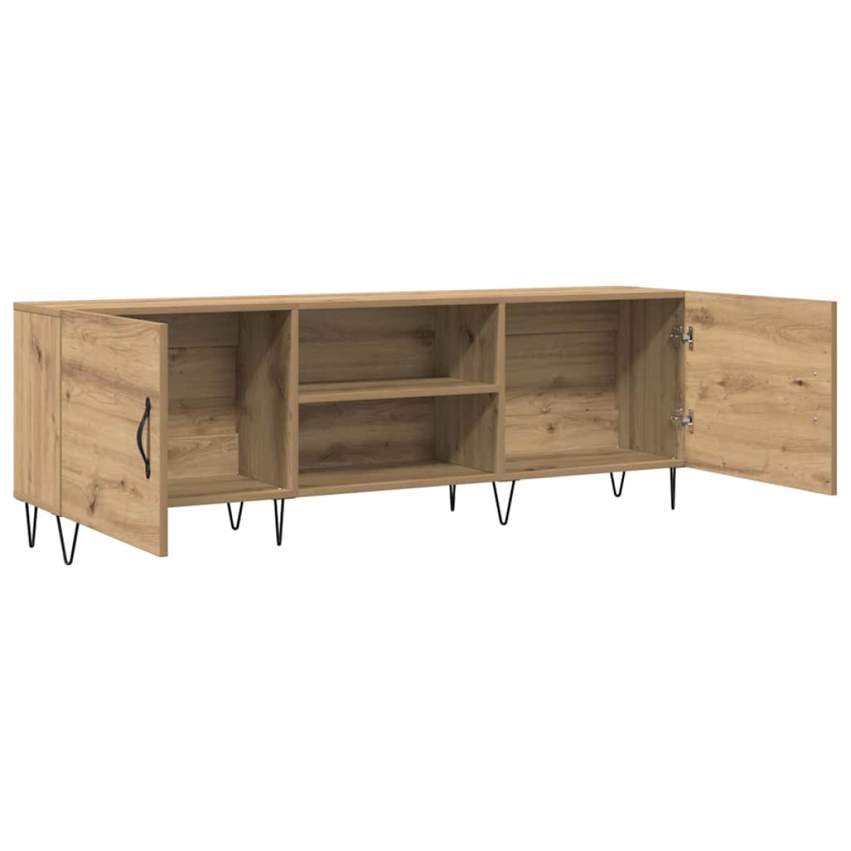 vidaXL Έπιπλο Τηλεόρασης Δρυς τεχνίτης 150x30x50 εκ. Επεξ. Ξύλο