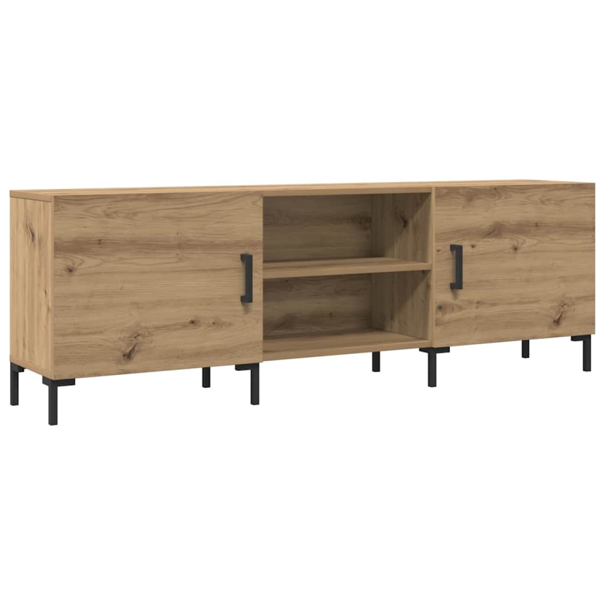 vidaXL Έπιπλο Τηλεόρασης Δρυς τεχνίτης 150x30x50 εκ. Επεξ. Ξύλο