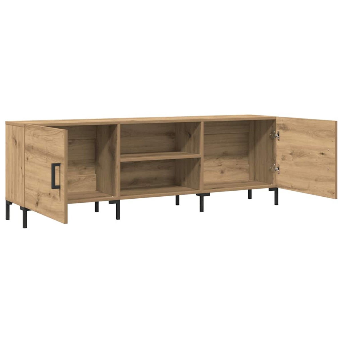 vidaXL Έπιπλο Τηλεόρασης Δρυς τεχνίτης 150x30x50 εκ. Επεξ. Ξύλο