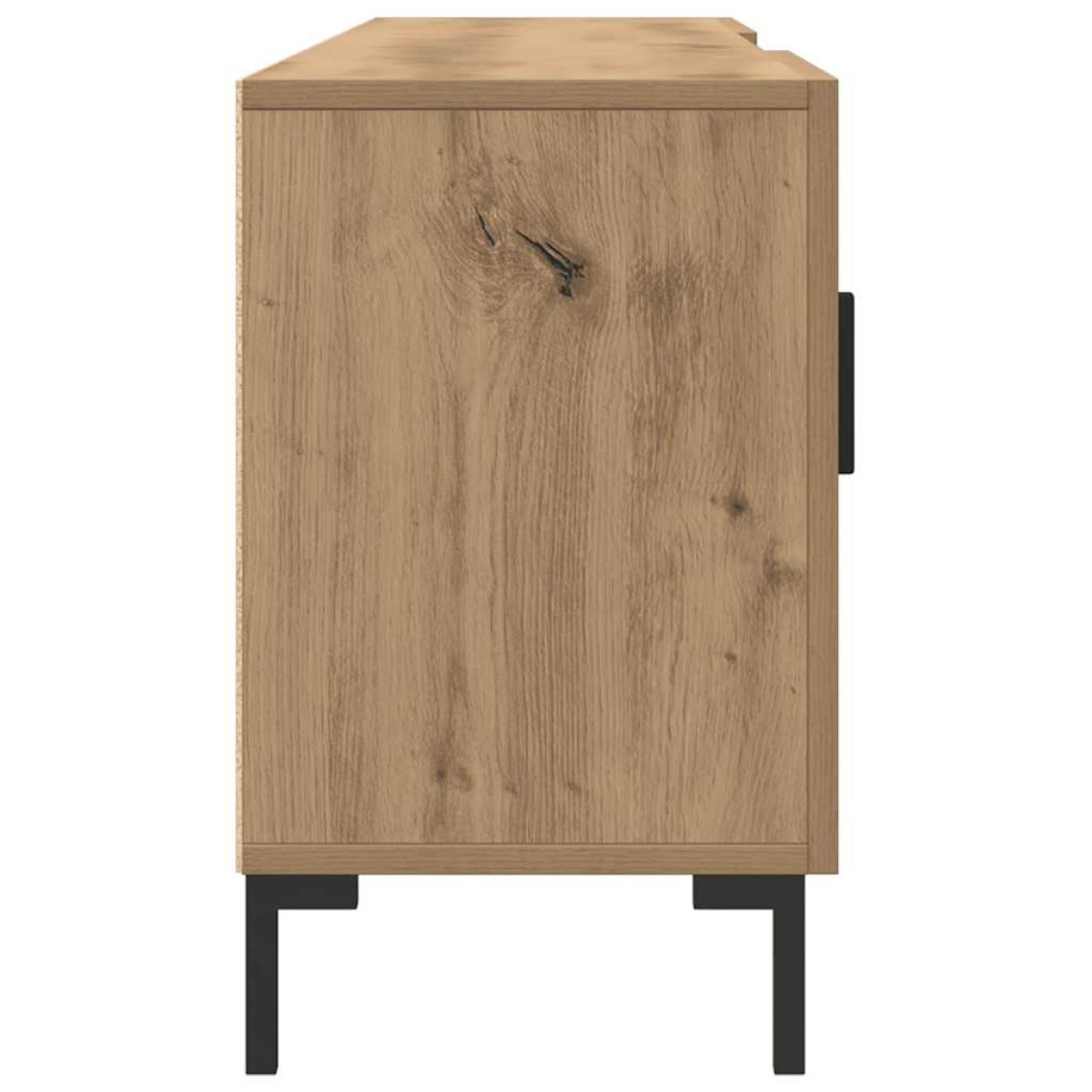 vidaXL Έπιπλο Τηλεόρασης Δρυς τεχνίτης 150x30x50 εκ. Επεξ. Ξύλο