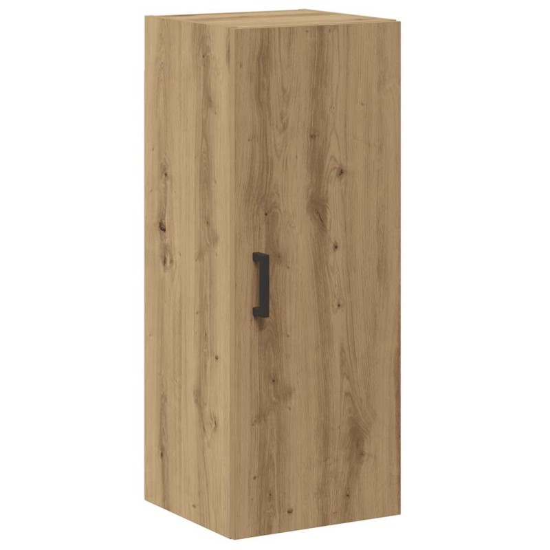 vidaXL Ντουλάπι Τοίχου Αρτισιανή Δρυς 34,5x34x90 εκ. από Επεξεργ. Ξύλο