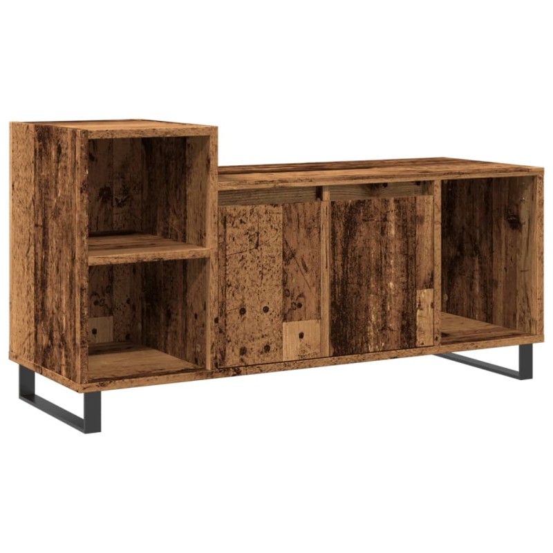 ντουλάπι τηλεόρασης vidaXL Παλιό ξύλο 100x35x55 cm Κατασκευασμένο ξύλο