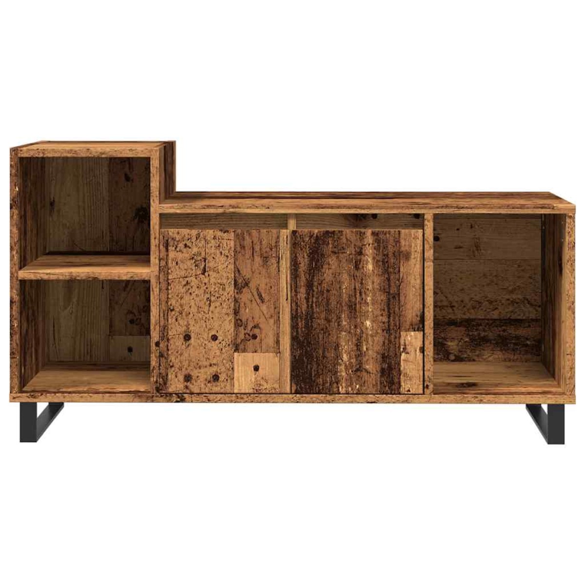 ντουλάπι τηλεόρασης vidaXL Παλιό ξύλο 100x35x55 cm Κατασκευασμένο ξύλο