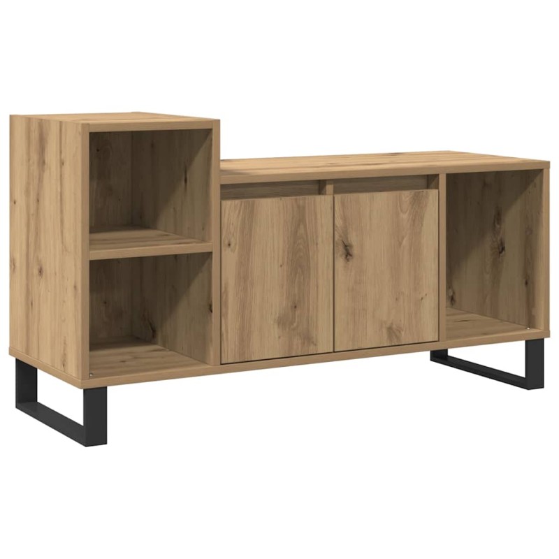vidaXL Έπιπλο Τηλεόρασης τεχνίτης Δρυς 100x35x55 εκ Επεξεργασμένο Ξύλο