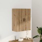 vidaXL Ντουλάπι Τοίχου Αρτισιανή Δρυς 69,5x34x90 εκ. από Επεξεργ. Ξύλο