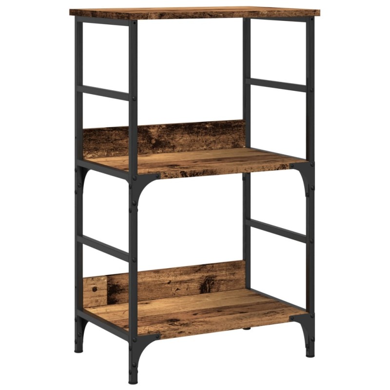 vidaXL Ντουλάπι βιβλίων Παλιό ξύλο 50x33x82 cm Κατασκευασμένο ξύλο