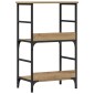 vidaXL Βιβλιοθήκη Αρτισιανή Δρυς 50x33x82 εκ. Επεξεργ. Ξύλο