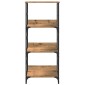 vidaXL Βιβλιοθήκη Artisan Δρυς 50x33x117,5 εκ. Επεξεργασμένο Ξύλο