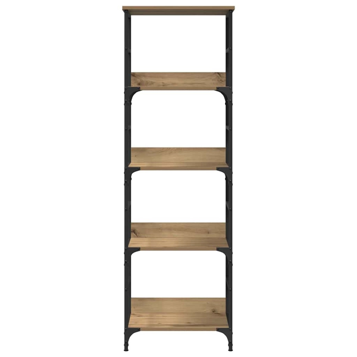 vidaXL Βιβλιοθήκη Τεχνίτης Δρυς 50x33x153 εκ. Επεξεργασμένο Ξύλο