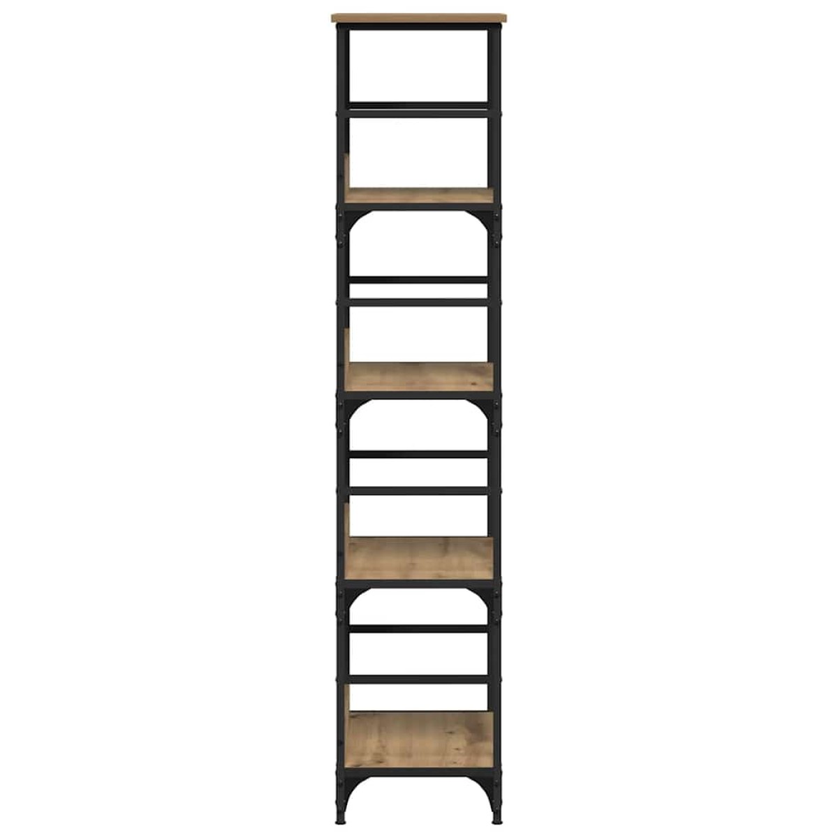 vidaXL Βιβλιοθήκη Τεχνίτης Δρυς 50x33x153 εκ. Επεξεργασμένο Ξύλο