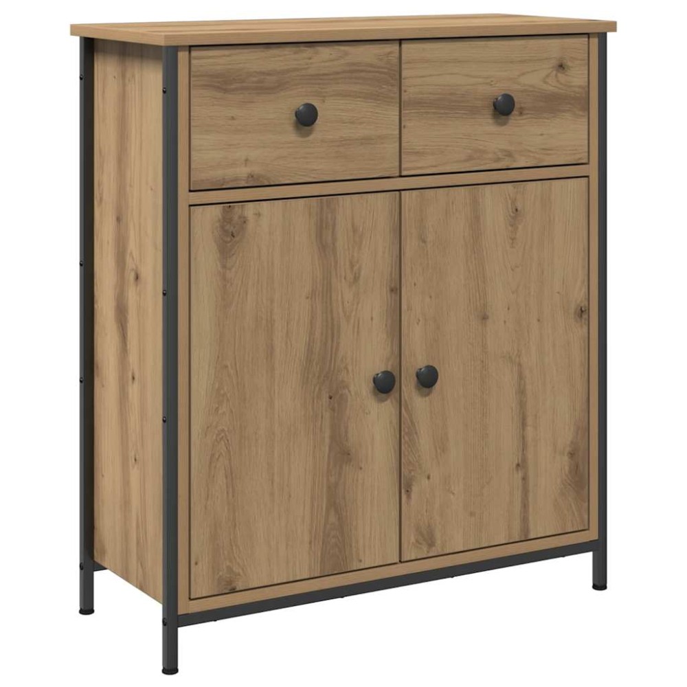 vidaXL Ντουλάπι Αρτισιανή Δρυς 70 x 30 x 80 εκ. από Επεξεργ. Ξύλο