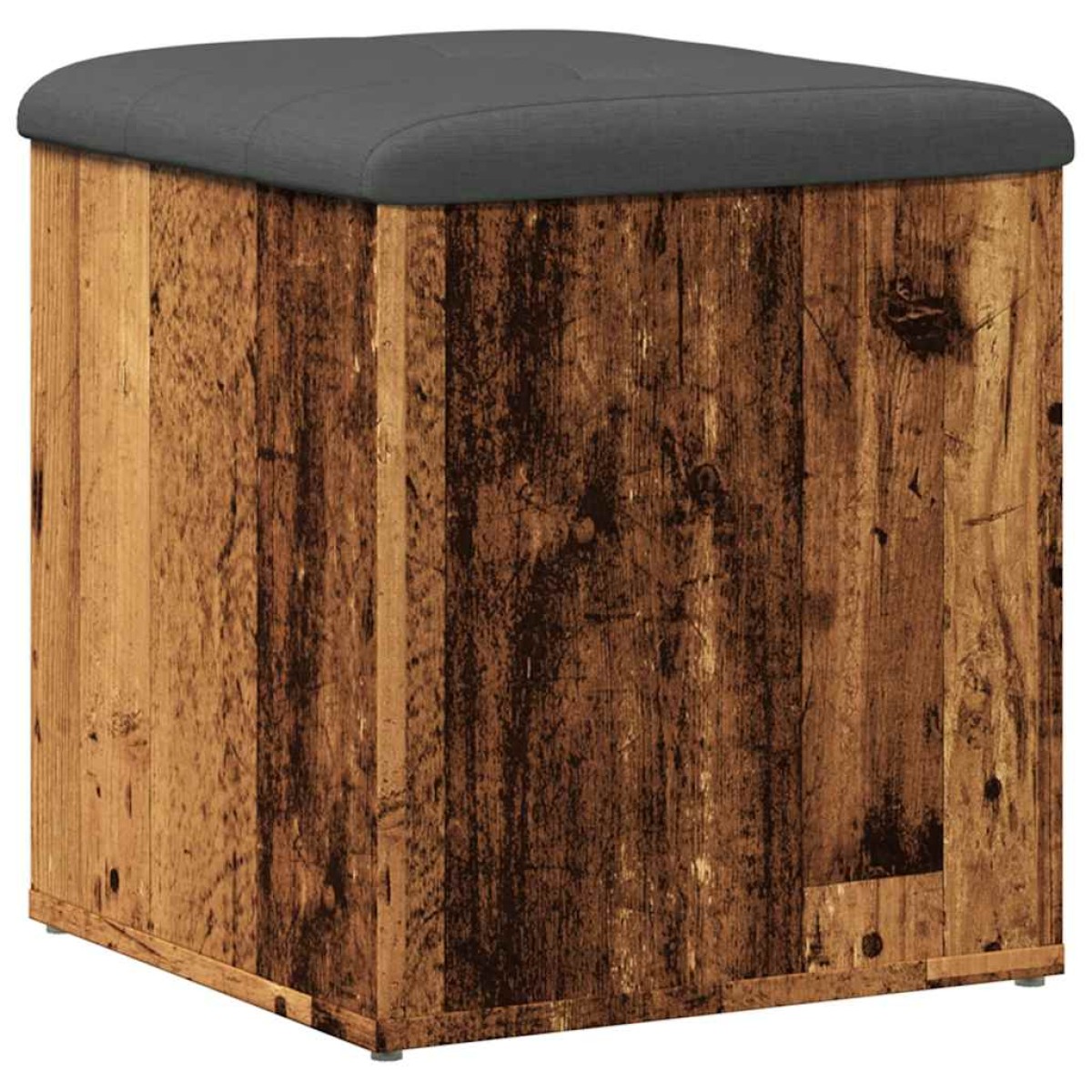 Πάγκος αποθήκευσης vidaXL Παλιό ξύλο 42x42x45 cm Κατασκευασμένο ξύλο