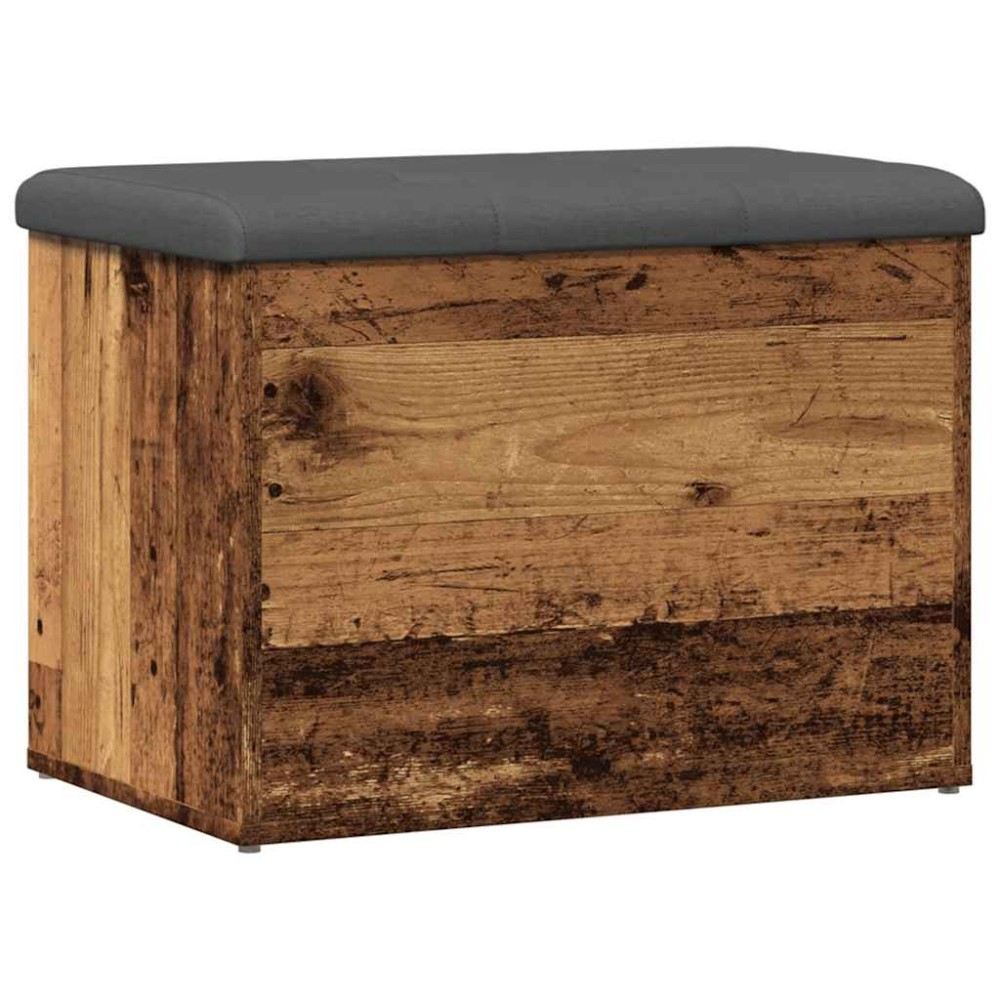 Πάγκος αποθήκευσης vidaXL Παλιό ξύλο 62x42x45 cm Κατασκευασμένο ξύλο