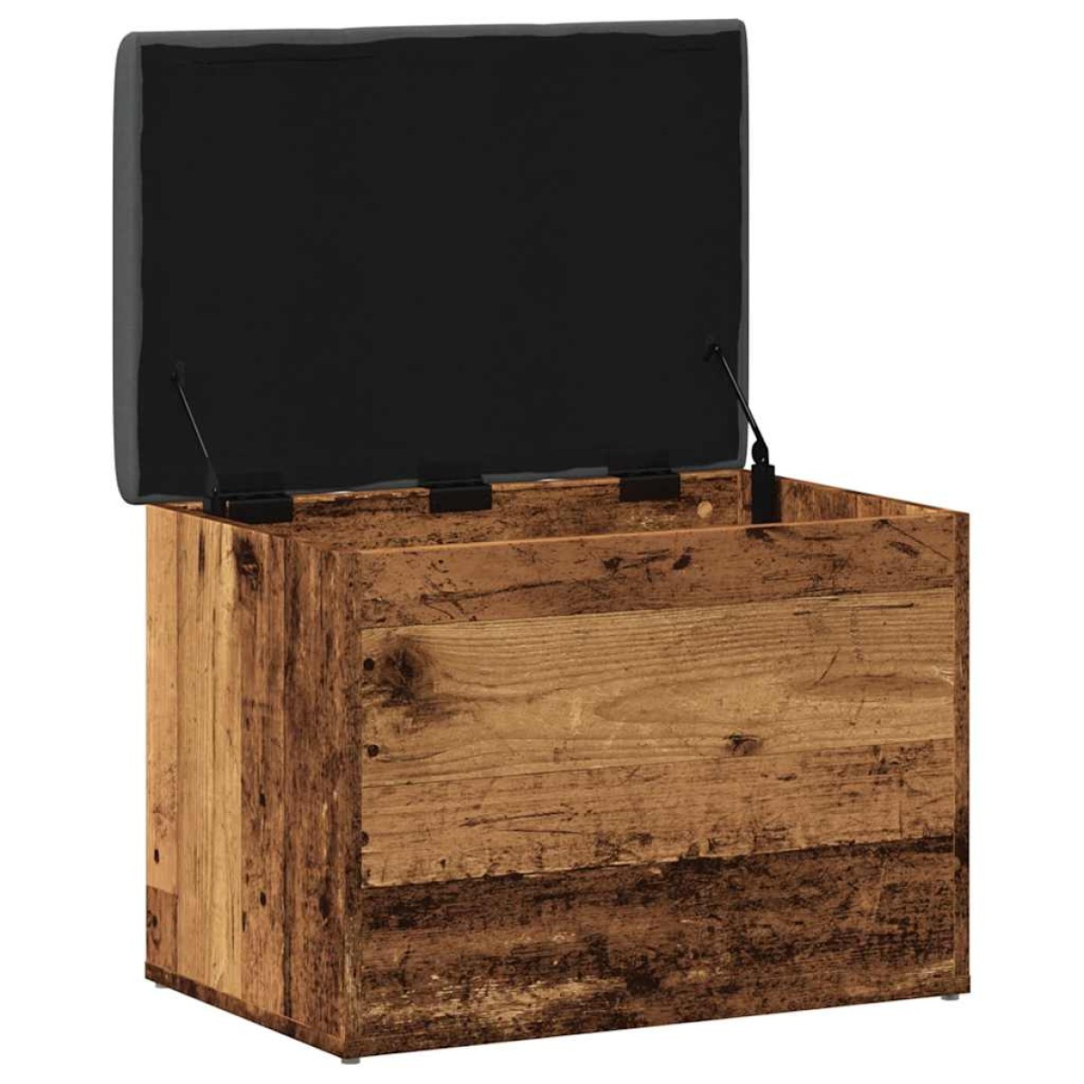Πάγκος αποθήκευσης vidaXL Παλιό ξύλο 62x42x45 cm Κατασκευασμένο ξύλο