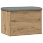 Πάγκος αποθήκευσης vidaXL Artisan Oak 62x42x45 cm Κατασκευασμένο ξύλο