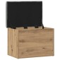Πάγκος αποθήκευσης vidaXL Artisan Oak 62x42x45 cm Κατασκευασμένο ξύλο