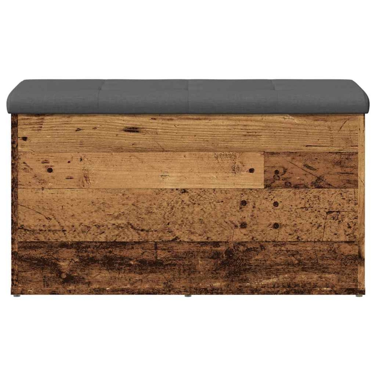 Πάγκος αποθήκευσης vidaXL Παλαιό ξύλο 82x42x45 cm Κατασκευασμένο ξύλο