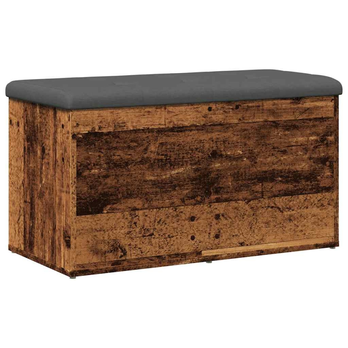 Πάγκος αποθήκευσης vidaXL Παλαιό ξύλο 82x42x45 cm Κατασκευασμένο ξύλο