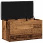 Πάγκος αποθήκευσης vidaXL Παλαιό ξύλο 82x42x45 cm Κατασκευασμένο ξύλο