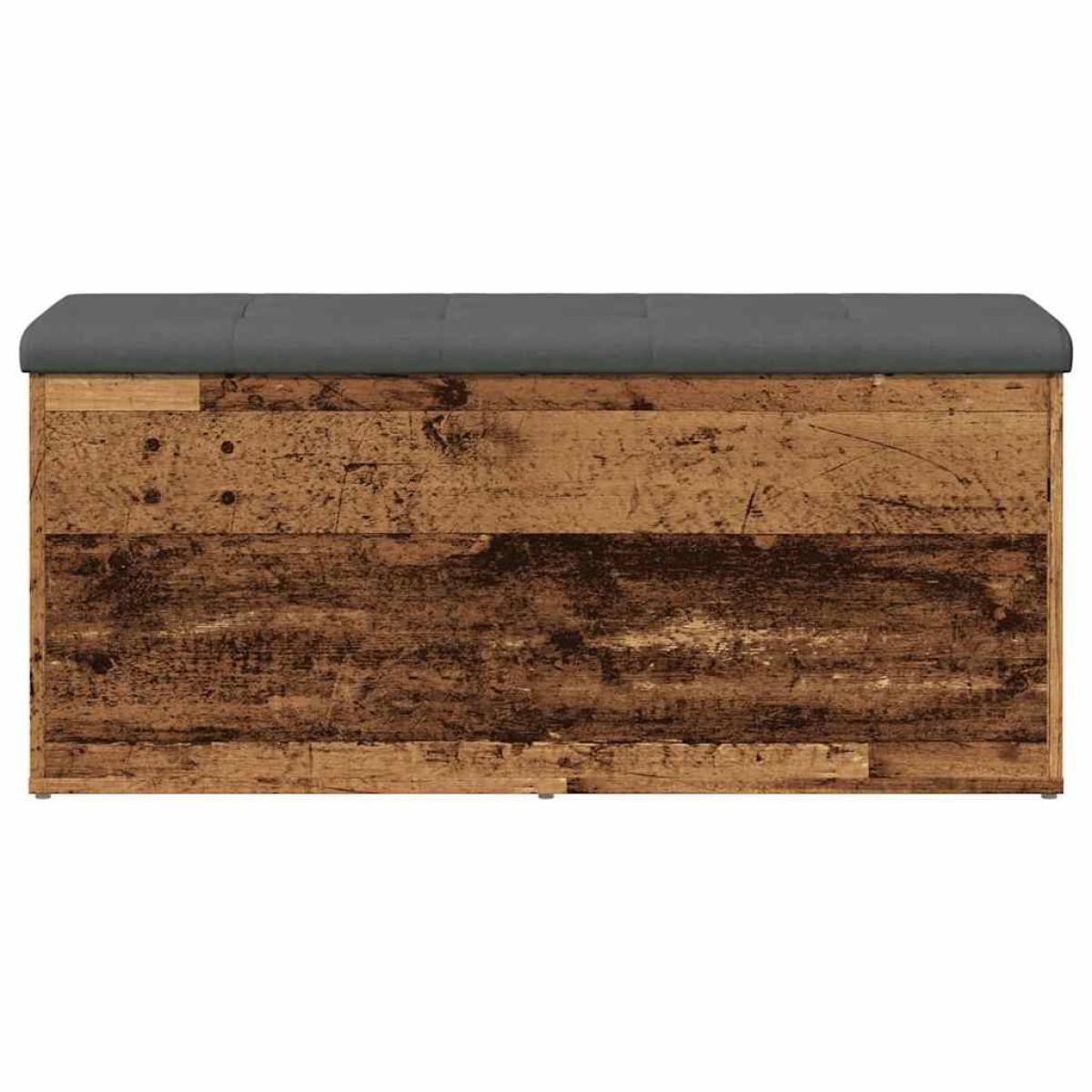 Πάγκος αποθήκευσης vidaXL Παλαιό ξύλο 102x42x45 cm Κατασκευασμένο ξύλο