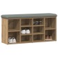 Πάγκος παπουτσιών vidaXL Artisan Oak 102x32x50 cm Κατασκευασμένο ξύλο